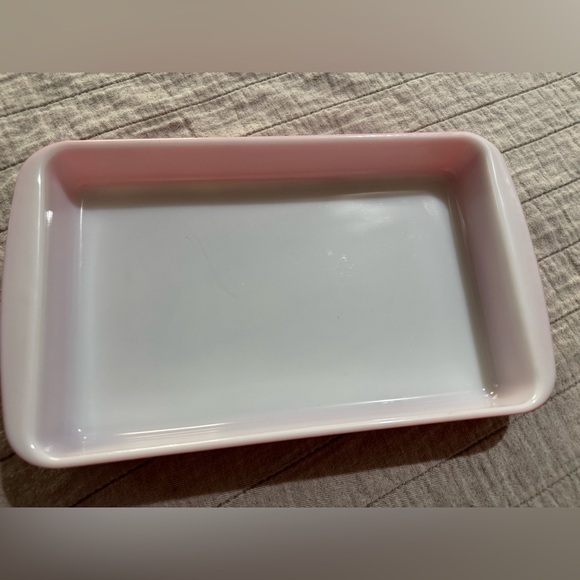 Vintage Pyrex Pink Flamingo #232 pan 7x 11 2 quart - Picture 7 of 9